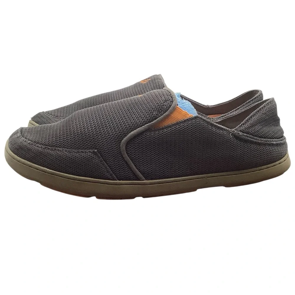 Olukai Men's Gray Slip-On Shoes size‎ 10.5M